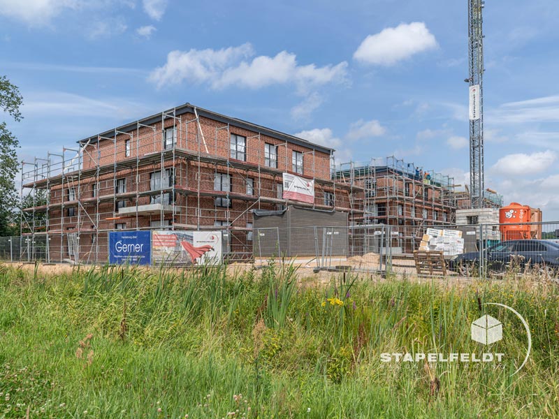Das Bauunternehmen für den Neubau von 5 Mehrfamilienhäusern in Tespe | Wohnungsbau Baugebiet am Am Avendorfer Weg / Osterstücke | Stapelfeldt Bauunternehmung